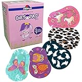 Ortopad® Bamboo Girls Eye Patches, 50/Box (Regular Size, 4+ yrs) Ghosts/Owls Pack