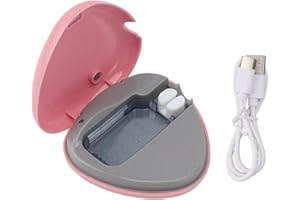 Toothbrush Holder, Toothbrush Sanitizer,Portable Rechargeable Cleaner Holder Travel Home Toothbrush Case Small for Traveling 
