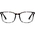 Jectieey Reading Glasses for Women Men - Anti Glare Blue Light Blocking Glasses,Sturdy Eyeglasses