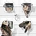 PetCitrus Cat Door - Large (Outer Size 9.2