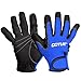 Goture Outdoor Sport 2 Cut Fingers Gloves Anti-Slip Skidproof for Fishing Hunting Riding Cycling (Blue)