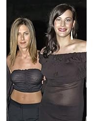 Jennifer Aniston In See-Thru Black Top Sexy Image 24X36 Poster