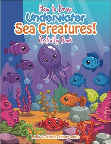 How To Draw Underwater Sea Creatures Activity Book Amazon Co Uk