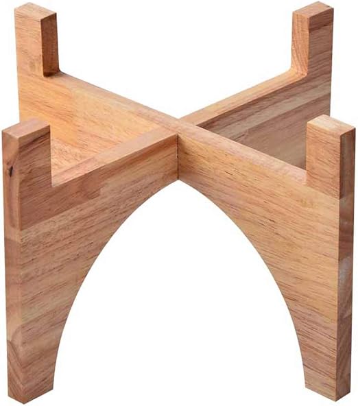Soporte de Madera para macetas la Planta – Soporte de Esquina para ...