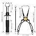 ZACX Fishing Pliers, Fish Lip Gripper Muti-Function Pliers Set,Braid Cutters Split Ring Pliers Hook Remover Fish Holder, Fly Fishing Tool, Fishing Gear, Fishing Gifts for Men