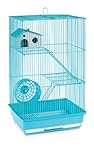 Prevue Hendryx SP2030G Three Story Hamster and Gerbil Cage, Mint Green