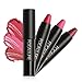 Gracefulvara 3Pcs/Set Waterproof Long Lasting Matte Lip Gloss Lipstick Cosmetic,Kit 4