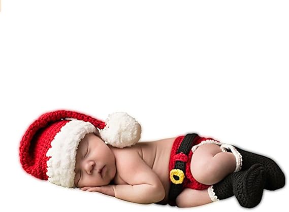 newborn baby santa outfit