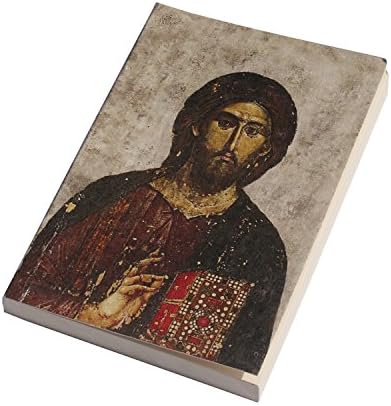De Kulture Handmade Ancient Jesus ArtWork Notebook Diary Masterpiece Acid Free Paper, Flat Open Soft Cover, Ideal for Roadtrip & Vacation - Best Gift For Men Women,140 Pages,125 GSM