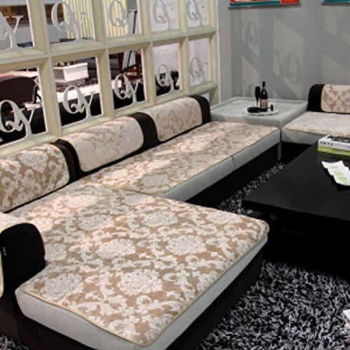 Skid-style Sofa Cushion/Cushion/Four Seasons Jacquard Sofa Towel/Chenille Sofa Towel/Simple Modern Sofa Towel-B 85x210cm(33x83inch)