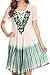 Sakkas Francea Mid Length Caftan Embroidered Cap Sleeves Dress/Cover up