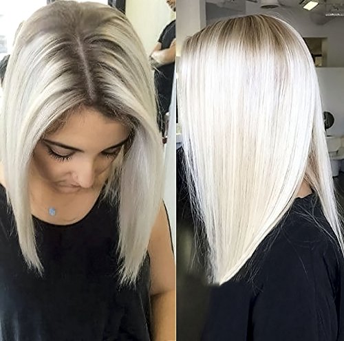Cheap Chantiche Hot Sale Natural Looking Platinum Blonde Short Bob