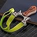 RCZZSUWE Professional Stainless Steel Slingshot,with 2 Bands 50 Ammo,Wooden Handle Wrist Rocket Slingshots,Hunting Sling shot for Adults,Shooting Fishing Catapult