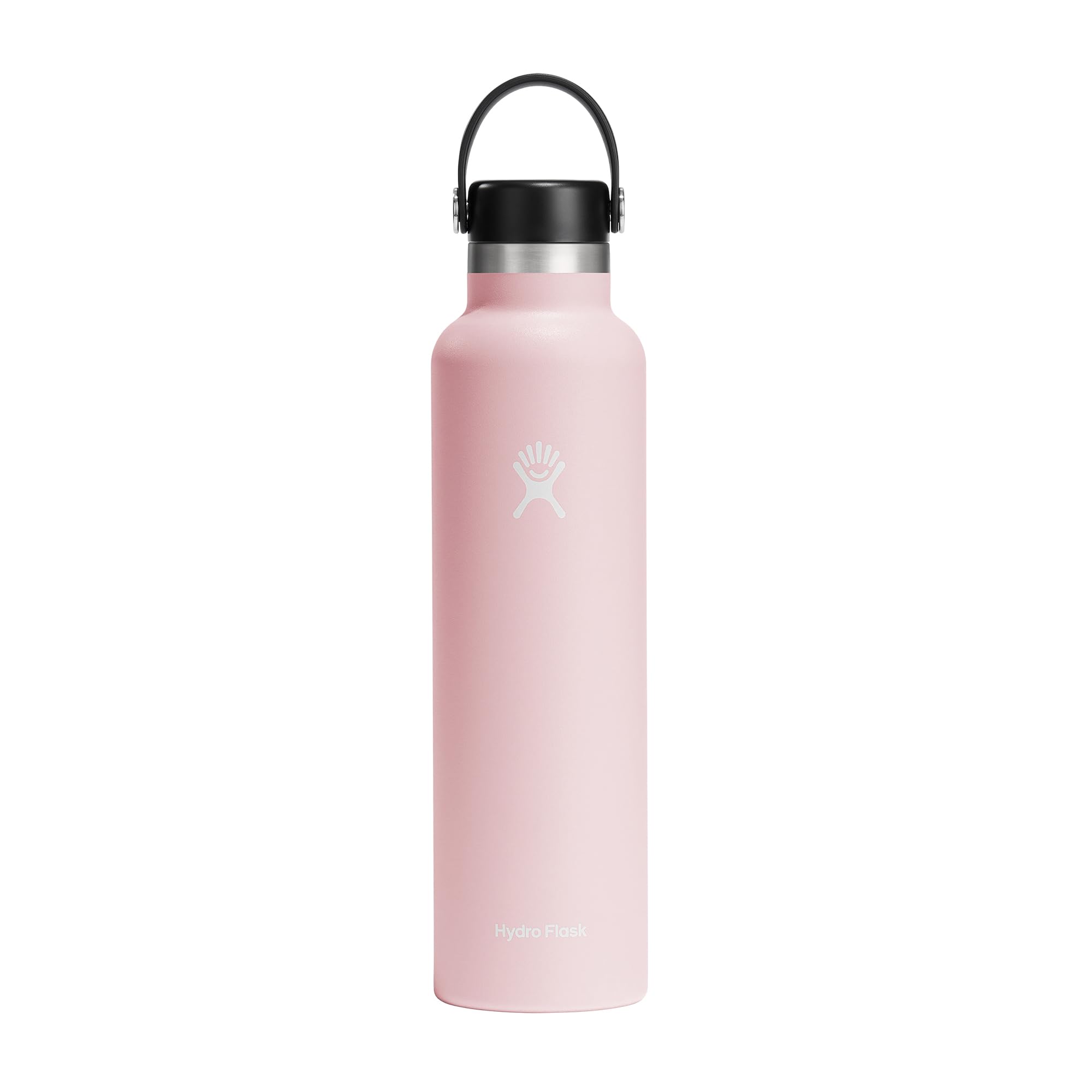 Hydro Flask - Water Bottle 709 ml (24 oz) - Vacuum Insulated Stainless Steel Water Bottle with Leak Proof Flex Cap and Powder Coat - Standard Mouth - Trillium
