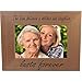 CustomGiftsNow The Love Between A Mother And Daughter Lasts Forever Natural Alder Wood Engraved Tabletop/Hanging Photo Picture Frame (4x6-inch Horizontal)