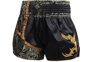 AMOR EST VITAE ESSENTIA Kickboxing Shorts Muay Thai Shorts Gym Boxing for Men and Women High Grade MMA Shorts X-Small