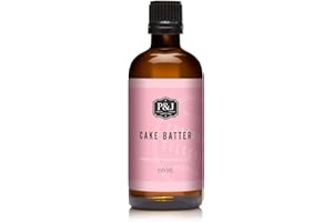 P&J Trading - Cake Batter Scented Oil 100ml - Fragrance Oil for Candle Making, Soap Making, Diffuser Oil