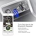 Bluetooth Receiver Adapter, Aluminum Wireless Mini Bluetooth 4.1 Receiver with Amplifier & AUX Audio Adapter and Bass Boost Option for Headphone, Car Audio, Speaker, Home Stereo, PC, Earbuds (Black)thumb 3