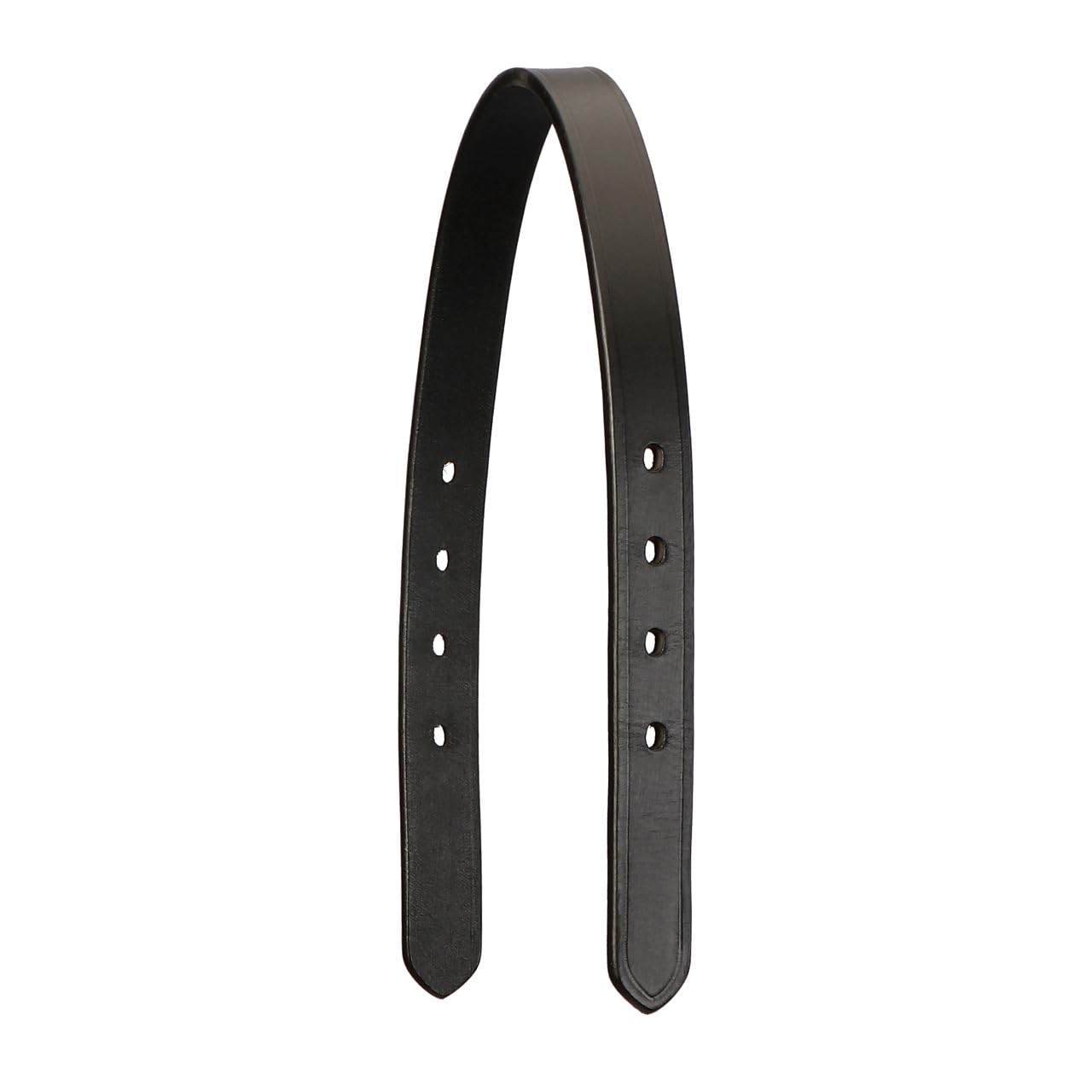 SIE Replacement Leather Crown Pieces for Breakaway Safety Halters 24-inch (Black)
