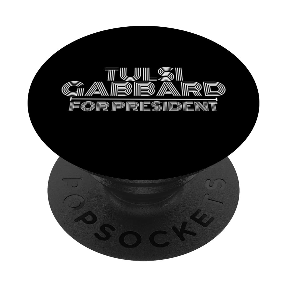 Tulsi Gabbard for President is Tulsi Gabbard 2024 PopSockets Swappable PopGrip