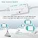 [2020 Newest] HDTV Antenna,Indoor Digital Antenna 180 Miles Range Support 4K 1080P VHF UHF&Older TV's Digital Antenna with Amplifier Signal Booster,17ft Coax Cable/USB Power Adapter (White)