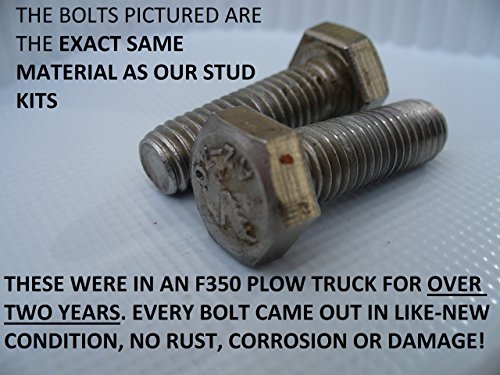 Ford 6.8 Liter V10 Stainless Exhaust Manifold Studs, Stud Kit (one side)