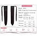 SEIKEA Natural Long Hair Ponytail Extension Clip in Straight Hair 28 Inch Synthetic Hairpiece - Dark Brown (Little Reddish)