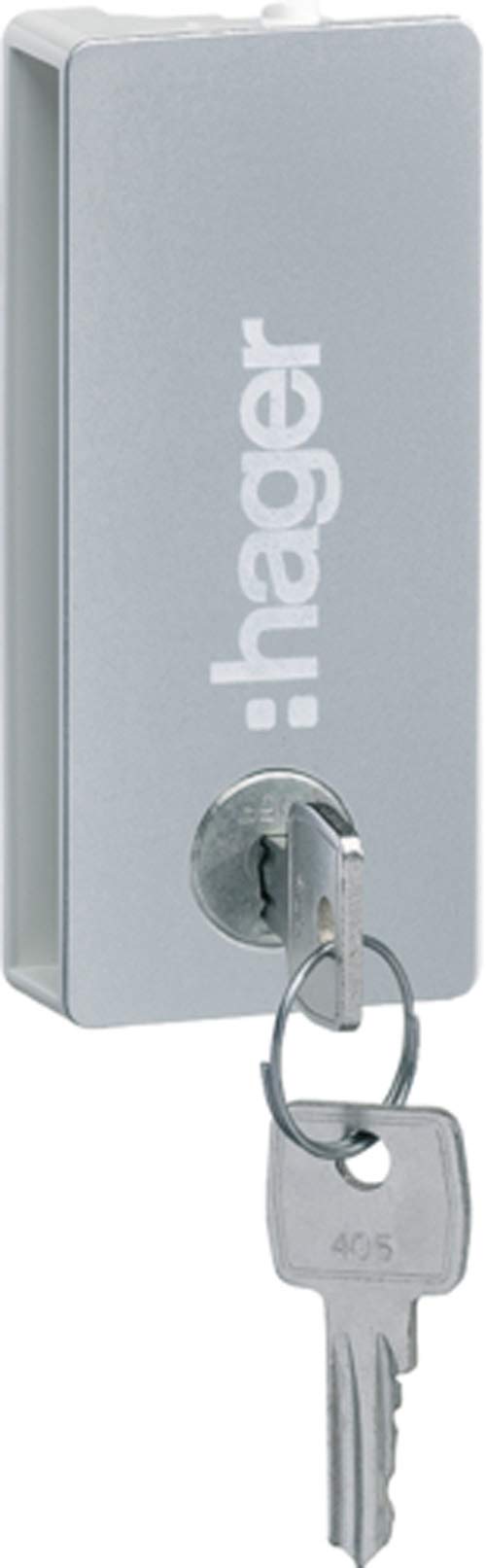 Hager Systems VZ310PVB Vega 1242E Key Lock with Opaca Door Knob