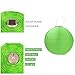 IREALIST IR2430013 ANDYXU00002 Multi-Color Hanging Ball, 12” Solar Powered Lanterns Outdoor Lighting for Gardens, Party, Home, Wedding, Pack of 6