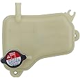 TRQ Radiator Coolant Reservoir Expansion Tank Overflow Bottle Compatible with 2017-2021 Honda Civic HO3014146