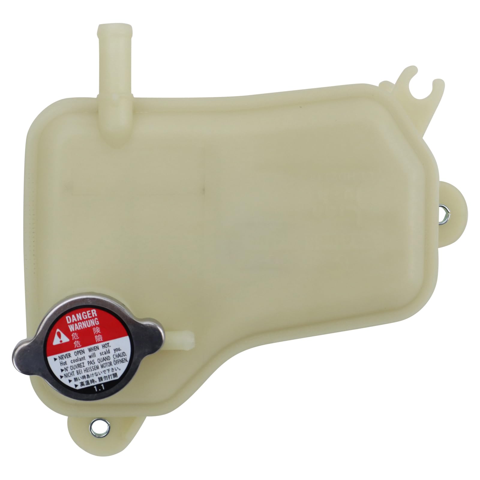 TRQ Radiator Coolant Reservoir Expansion Tank Overflow Bottle Compatible with 2017-2021 Honda Civic HO3014146 Image