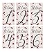 Wine Tasting Game Kit - 3-Set Wine Tasting Score Sheets and Bottle Number Tags, Wine Tasting Event Party Supplies, 3 Pads of Score Sheets, 50 Sheets Each Pad, 6.2 x 8.6 Inches