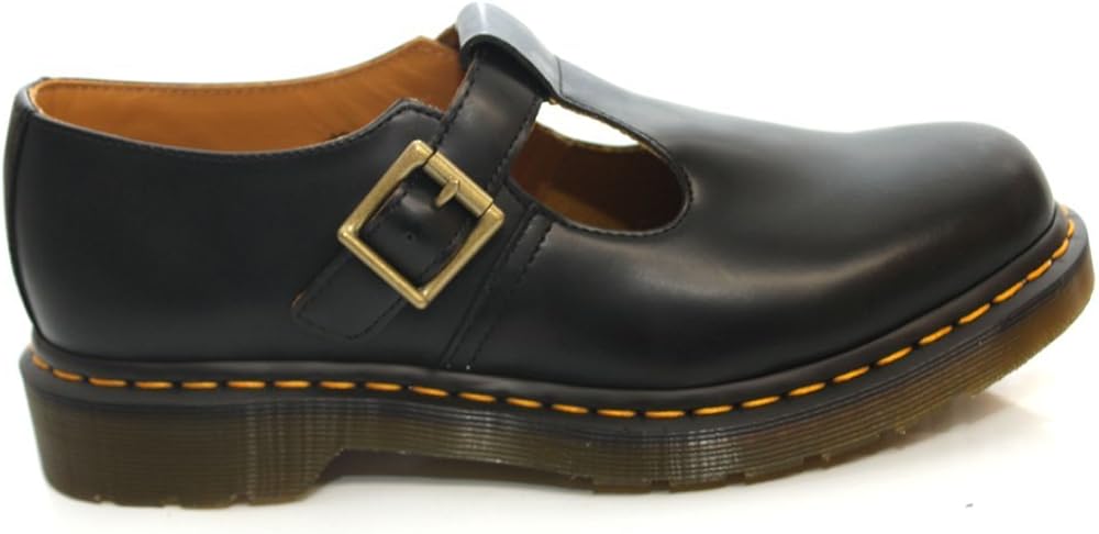 dr martens polley smooth black