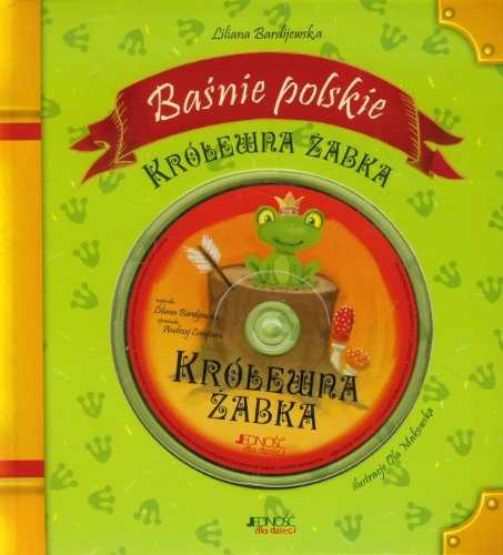 Krolewna Zabka Basnie polskie z plyta CD