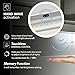 EShine Hand Wave Activated Under Cabinet LED Lighting Kit, Dimmable, 12-Pack 12 in - Touchless Dimming Control, White Under Counter Lights for Kitchen, Garage, Office, Desk - Warm White (3000K)