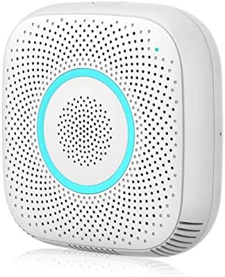 Wynbee Natural WiFi Phone Control Combustible Propane/LPG/LNG/Butane/Coal Gas Leak Detector Alarm Sensor Sniffer with Sound Light Warning