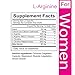 L-Arginine for Women, with Essential Amino Acids to Boost Nitric Oxide Levels, Endurance and Energy, with Beta Alanine to Fight Fatigue, Made in USA - 60 Veggie Capsules