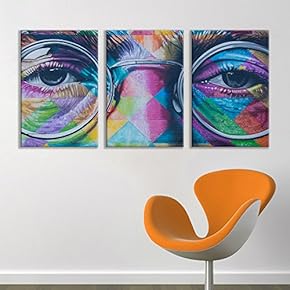 3 Panel Triptych Street Graffiti Series John Lennon...