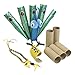 Colorations Recycled Craft Rolls, Cardboard, Sturdy, Set of 24, Tubes, DIY Crafts, Arts & Crafts, Project, Multi-Purpose, Open-Ended