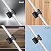 KEDSUM Upgraded 100pcs Adjustable Cable Clips, Self-Adhesive Wire Clips, Car Cable Organizer, Cable Wire Management, Desk Wall Cord,Cable Tie Drop for Electrical (Max Diameter:0.39 inch) …