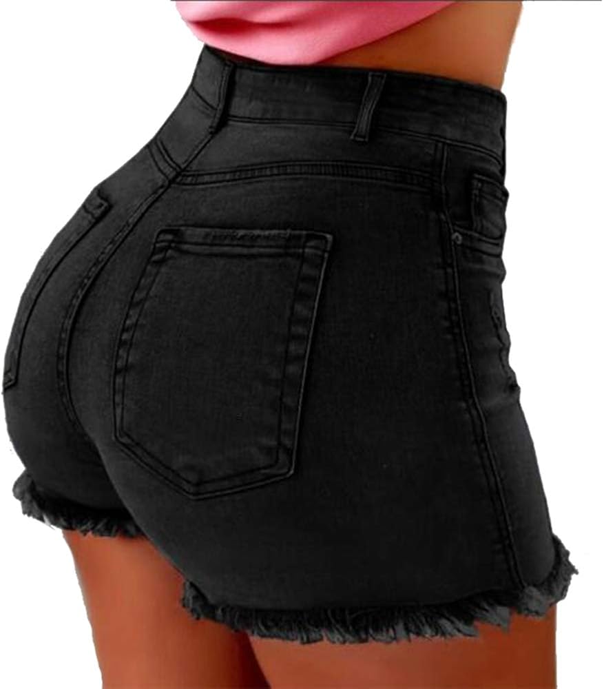 sexy black ripped jeans