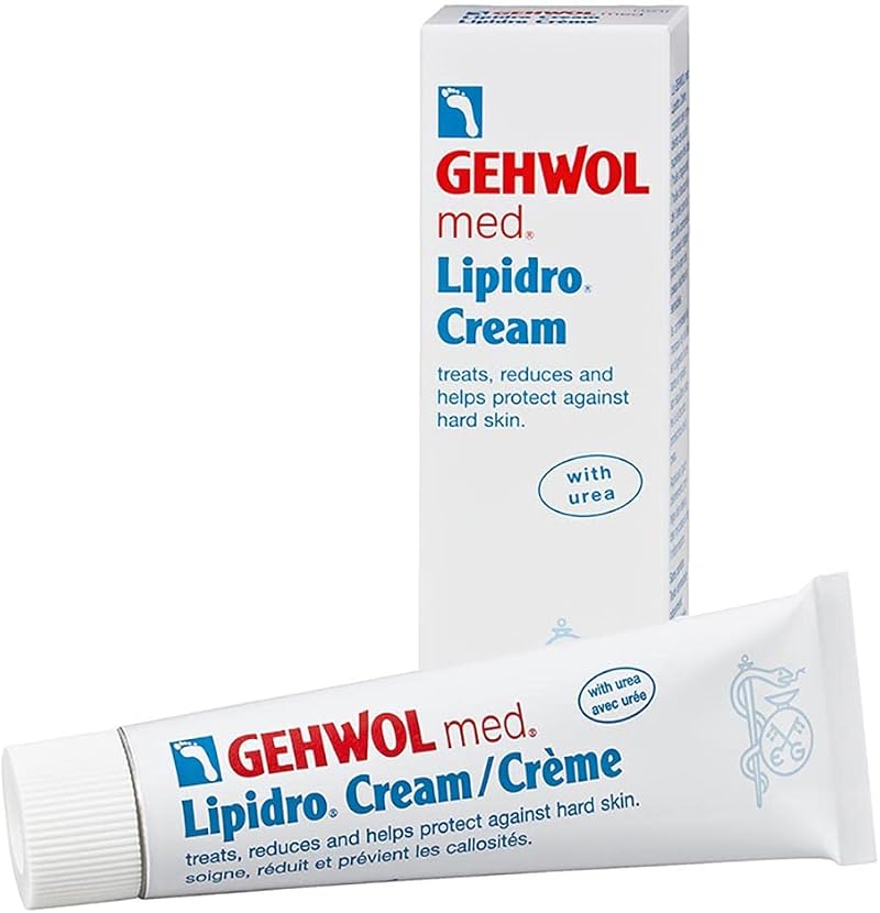 Gehwol Med Lipidro Cream Dry Sensitive Skin 2.6 oz Callus Moisturiser