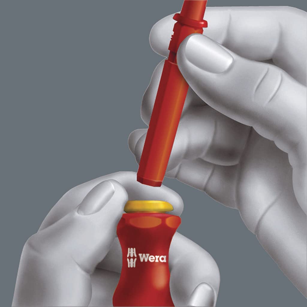 Wera Kraftform Kompakt VDE 17 Universal 1, 17-teilig Schraubendreher, rot/gelb 6