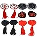 MIKINI 5 Pairs Reusable Sexy Silicone Charming Adhesive Nipple Cover Pasties Bra