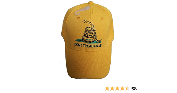 Yellow Gadsden Dont Tread on Me Cap 