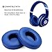 AGPTEK 2 Pieces Foam Ear Pad Cushion Compatible with Beats Solo 2 Wireless Headphone - Blue