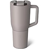 BrüMate Müv - 35oz 100% Leak Proof Insulated Coffee Mug with Handle & Lid - Stainless Steel Coffee Travel Mug - Double Walled Coffee Cup (Mocha)