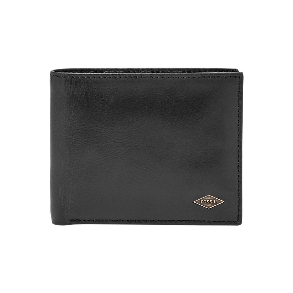 Fossil Gift for Men Ryan, Leather Passport Case black 12.4 cm L x 0.5 cm W x 8.9 cm H ML3829001