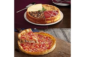 LOU MALNATI'S TASTES OF CHICAGO 1 Eli's Sampler Cheescake & 1 Lou Malnati's Chicago-Style Deep Dish Pizza (Cheese)
