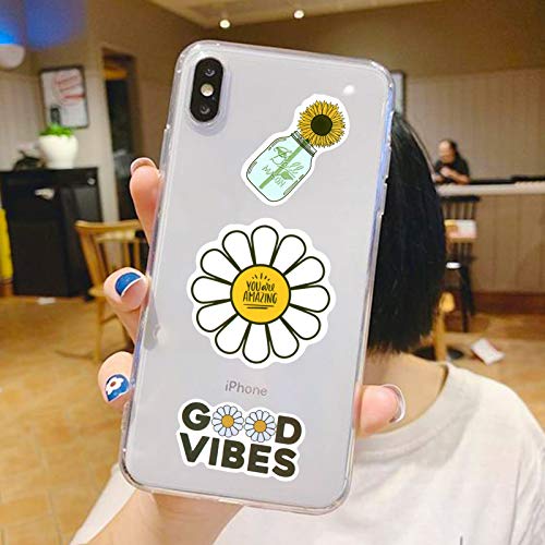 100pcs Inspirational Word Stickers for Laptop, [Flower Dance] Reward Motivational Stickers for Water Bottles, Positive Stickers Quote for Hydro Flasks, Waterproof Vinyl Decal for Adults, Teens, Kids